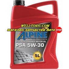 Моторное масло 5W30 0101382 Alpine PSA
