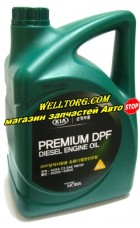 Моторное масло 5W30 05200-00620 Original Hyundai/KIA Premium DPF Diesel