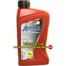 Моторное масло 5W40 0100161 Alpine PD Pumpe-Duse