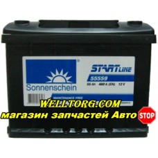 Аккумулятор 55559 Sonnenschein Start Line 55Ah (460A)