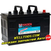 Аккумулятор 61047 Hagen Heavy Duty 110Ah (750A)
