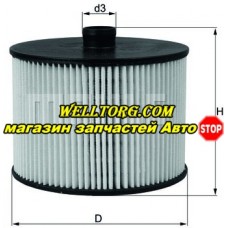 Топливный фильтр KX201D Knecht (Mahle Filter)