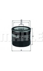 Масляный фильтр OC606 Knecht (Mahle Filter)